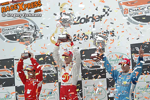 Podium ChampCar GP Zolder 2007